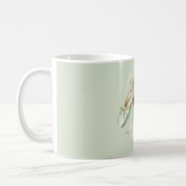 Caneca De Café Mint Green Ballet Shoes Ballerina Girl