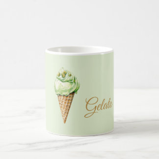 Caneca De Café Mint Ice Cream Gelato Birthday 