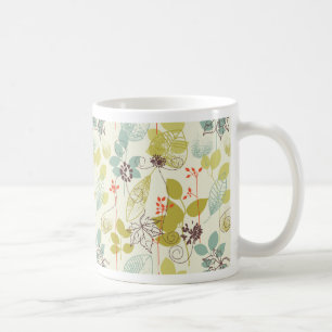 Caneca De Café Mint n Olive Nature Impressão Mug
