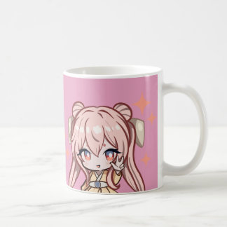 Caneca De Café Mioka anime girl