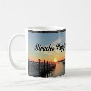 CANECA DE CAFÉ MIRÁCULOS ACONTECEM DESIGN DE FOTO SUNSET