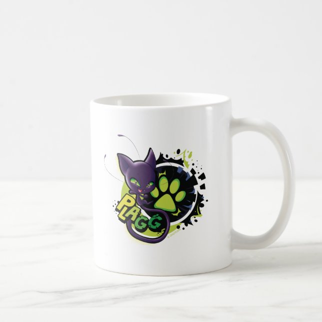 Caneca De Café Miraculous Kwami Plagg (Direita)