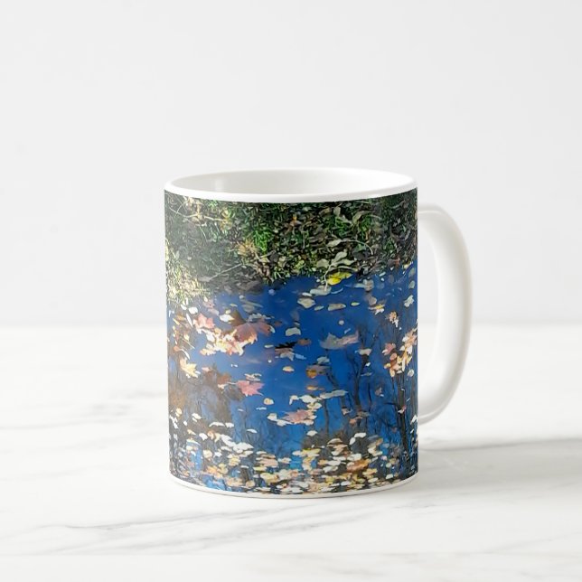 Caneca De Café Miroir Mirror Autumn Mug (Frente Esquerda)