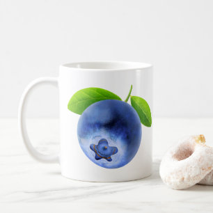 Caneca De Café mirtilo