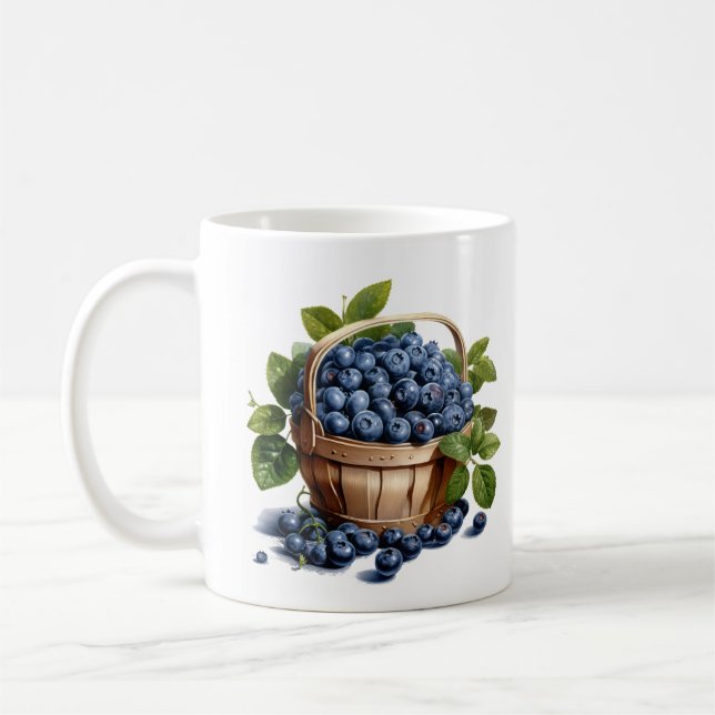 Caneca de Café Mirtilos (Esquerda)