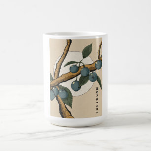 Caneca De Café Mirtilos Japoneses