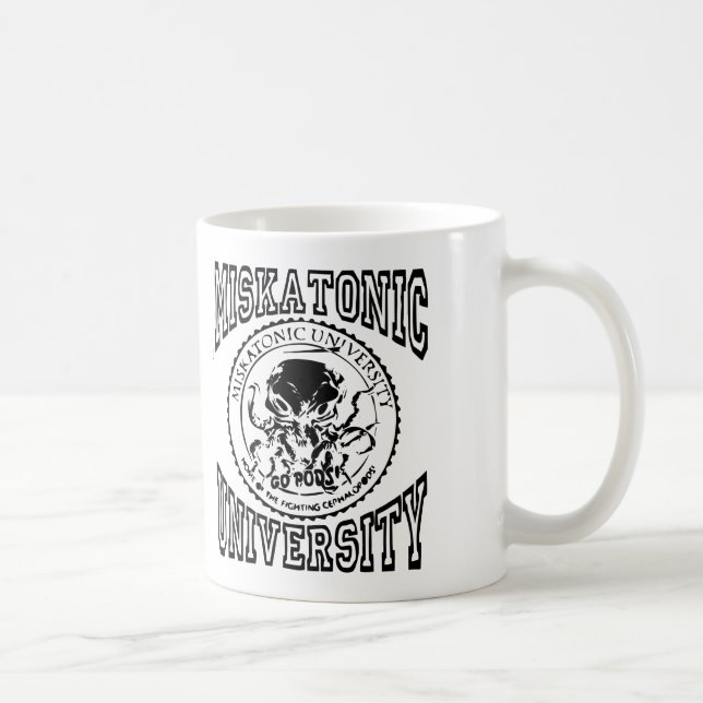 Caneca De Café miskatonic (Direita)