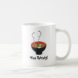Caneca De Café miso2, miso2, Miso sedento! , Miso sedento!