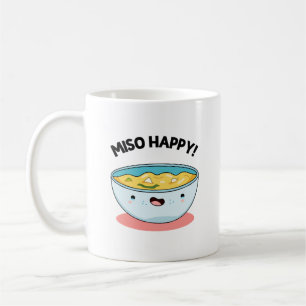 Caneca De Café Miso Happy Funny Soup Pun