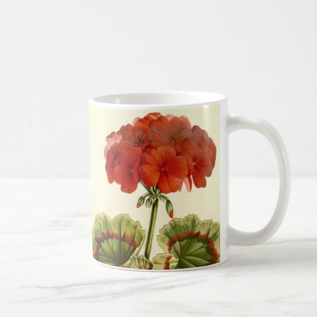 Caneca De Café 'Miss Pollack' Zonal Geranium (Direita)