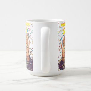 Caneca De Café Missão de Ano Novo: Sobrevivência! Personagem de D