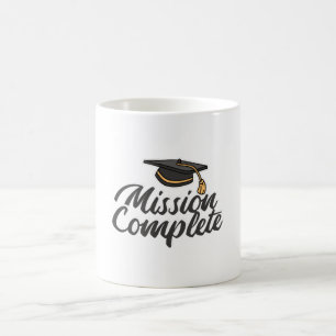 Caneca De Café Missão de graduação concluída