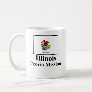 Caneca De Café Missão Drinkware de Illinois Peoria