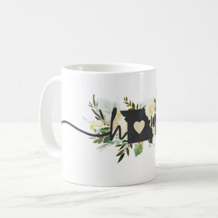 Caneca De Café Missouri Estado Personalizado Sua Cidade Natal Rús