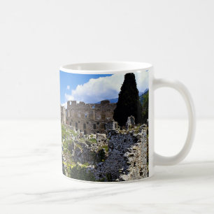 Caneca De Café Mistras (cidade bizantina), Peloponnese, piscina