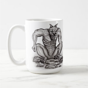 Caneca De Café Mistura-criatura - Troll, Golem e Diabo