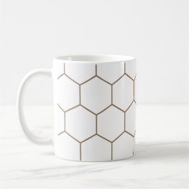 Caneca De Café Mistura Geométrica & Combine