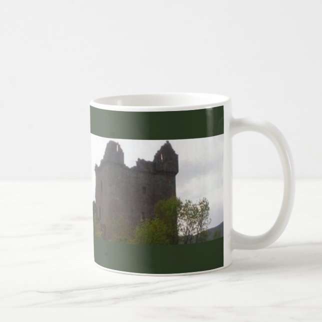 Caneca De Café Misty Castles da Manhã (Direita)