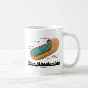 Caneca De Café Mitocôndria da equipe (humor de Mitochondrion)