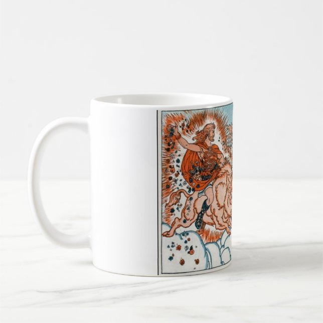 Caneca De Café Mitologia de noruegueses - Frey e Freya (Esquerda)