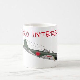 Caneca De Café Mitsubishi Zero 7AM 'Juro Zero'