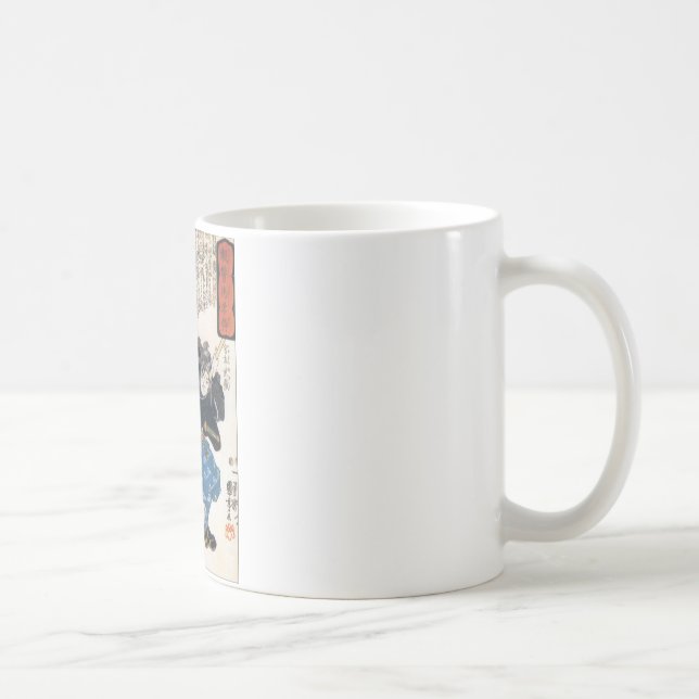 Caneca De Café Miyamoto Musashi duas espadas (Direita)