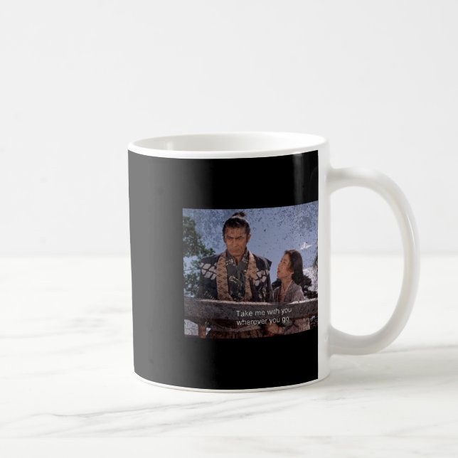 Caneca De Café Miyamoto Musashi Otsu - Ponte Samurai Trilogy Sce (Direita)