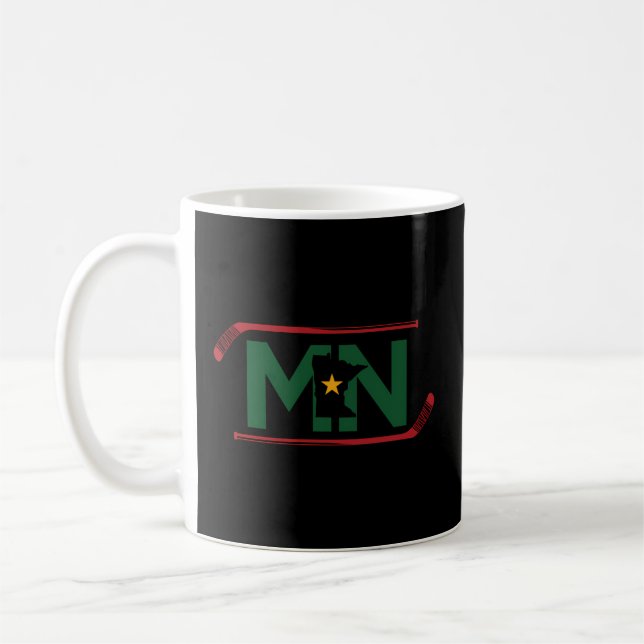 Caneca De Café Mn The State Of Hockey T (Esquerda)