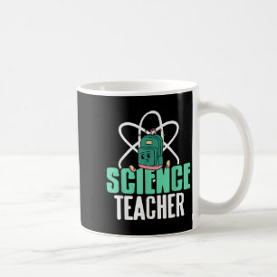 Caneca De Café Mochila de Professor de Ciência Engraçado Humor Es
