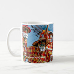 Caneca De Café Mocko Jumbies Ilhas Virgens Ruas. Croix VI