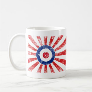 Caneca De Café Mod Target Mods Sunburst Target Roundel