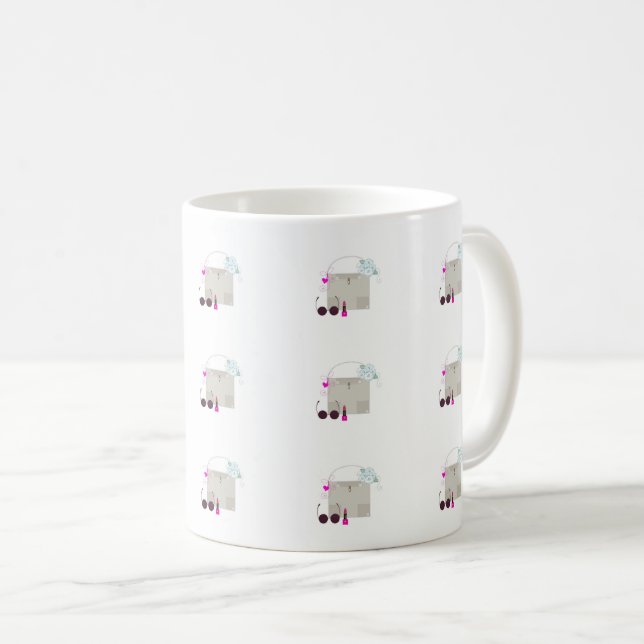Caneca De Café Moda Classe Estilosa (Frente Esquerda)
