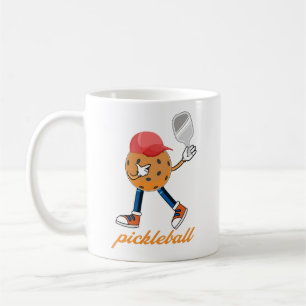 Caneca De Café Moda Esportiva Engraçada e Estilosa de Pickleball