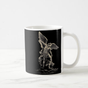 Caneca De Café Moda Masculina Cristã do Arcanjo Miguel Religiosa