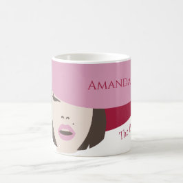 Caneca De Café Moda Simples Na moda Moderna Mug Personalizada
