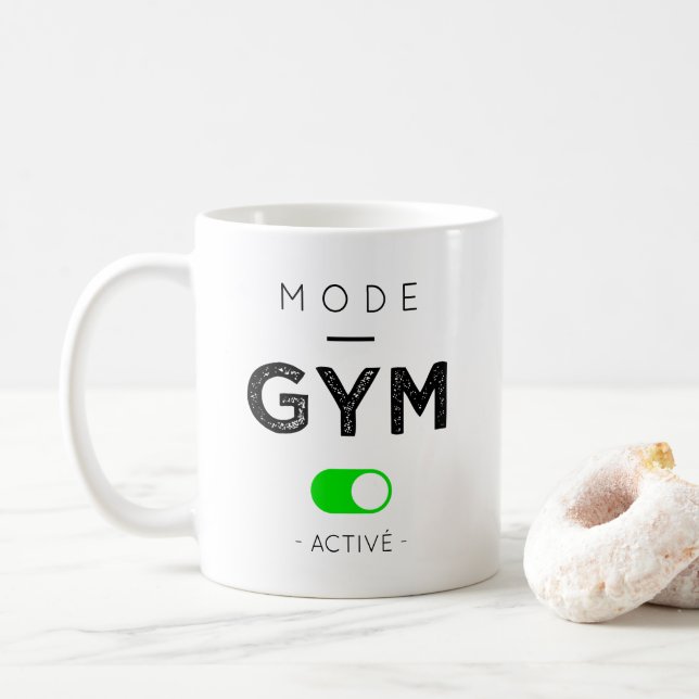 Caneca De Café Mode gym active (Com Donut)