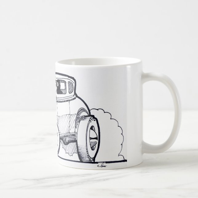 Caneca De Café Modele um hot rod de Hemi (Direita)