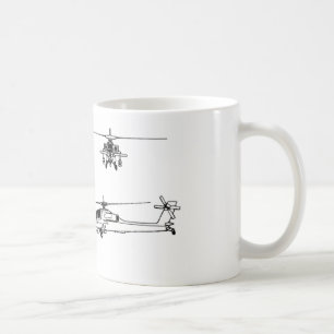 Caneca De Café Modelo AH-64