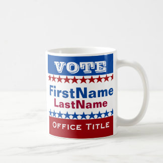 Caneca De Café Modelo da Campanha Personalizada