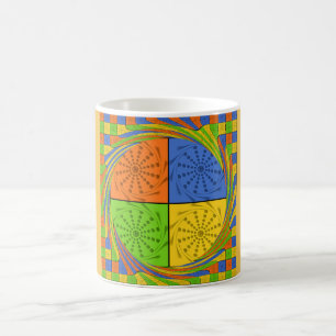 Caneca De Café Modelo de Embrulho de Caneca-Imagem