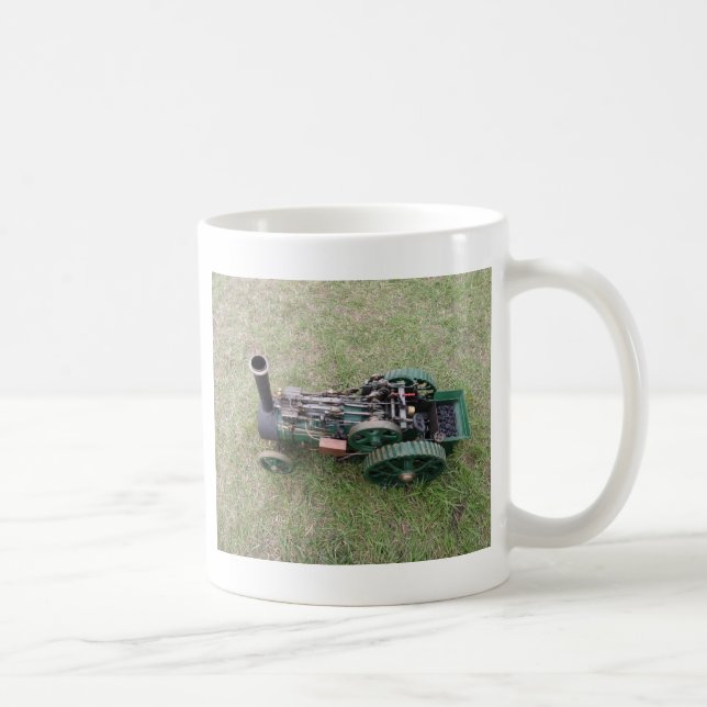 Caneca De Café Modelo de Motor de Tração (Direita)