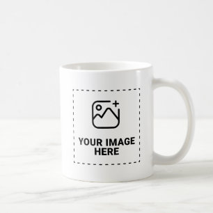 Caneca De Café Modelo de Produto para Enviar Sua Própria Foto