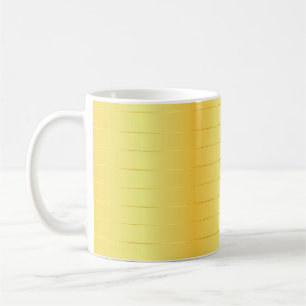 Caneca De Café Modelo Dourado clássico de tendência elegante pers