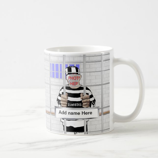 Caneca De Café Modelo engraçado personalizado do condenado da (Direita)