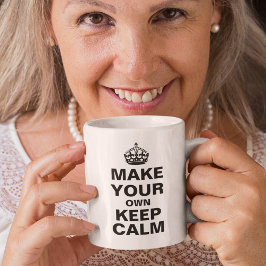 Caneca De Café Modelo Keep Calm