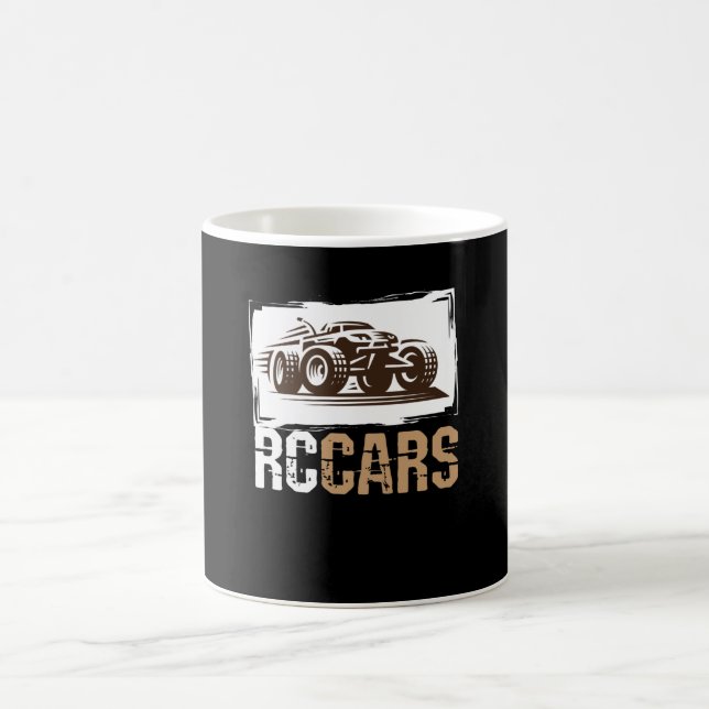Caneca De Café Modelo Remoto RC Cars RC (Centro)
