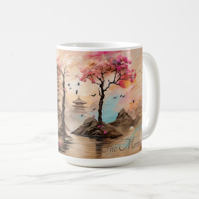Caneca De Café Modelos Japoneses (Frente Esquerda)