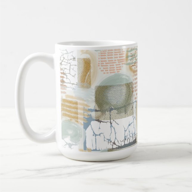 Caneca De Café Modern Abstract (Esquerda)