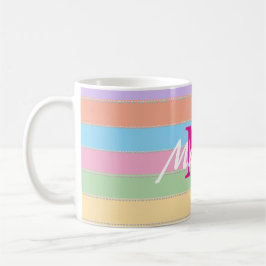 Caneca De Café Modern elegant cute simple shiny 
