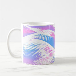 Caneca De Café 🌟 Modern Gradient Texture - Smooth & Stylish 🎨